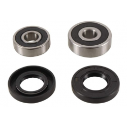 Pivot Works, sada ložisek předního kola, Kawasaki KX80`98-00, KX85`01-15 (+ gufera)